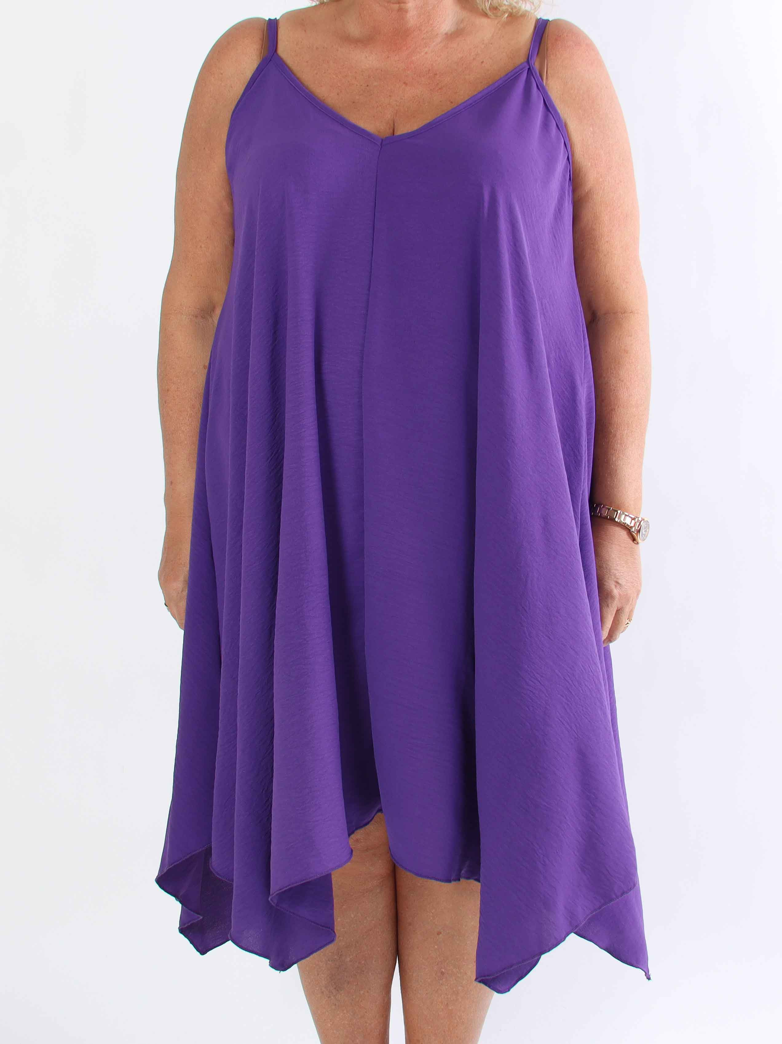 Galadriel - Söt lätt plus size klänning i viskos